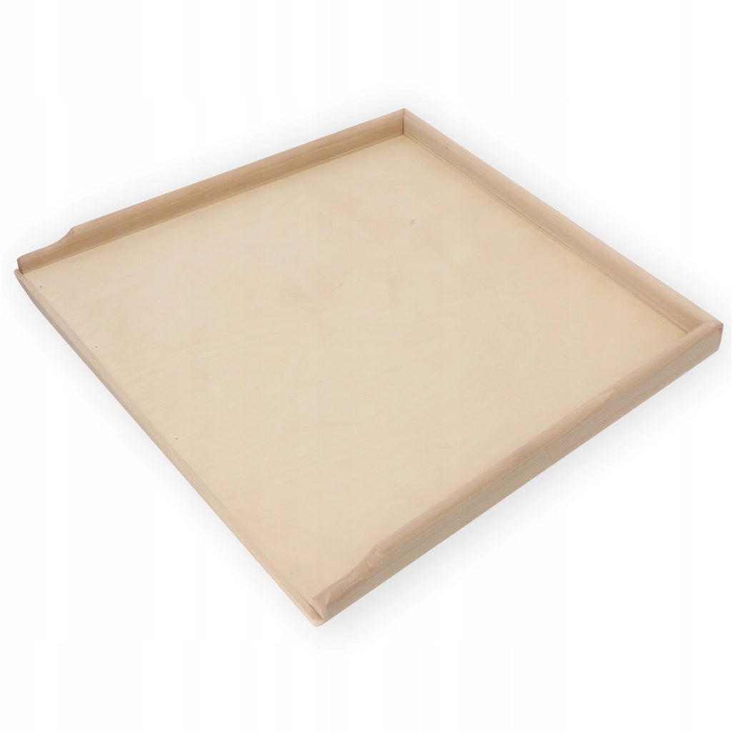 Tagliere da pasticceria grande in legno KADAX 56x48cm XXL Monofacciale Solido Cucina