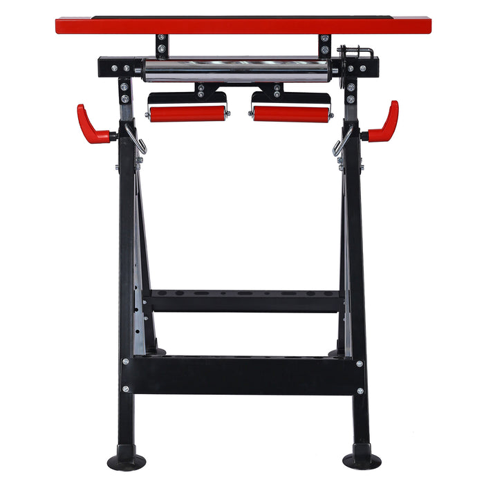 Cavalletto da lavoro multifunzione A rulli A sfere Con rulli a V Pieghevole Altezza regolabile