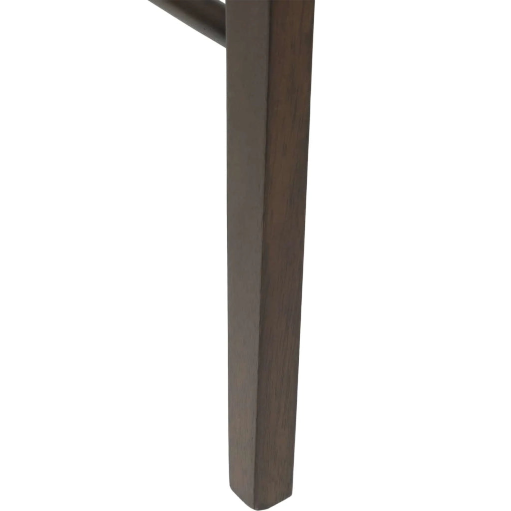 Sedia da pranzo 2 pcs Marrone scuro e Nero
