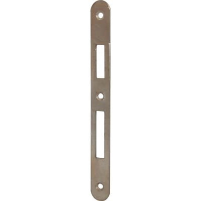 CONTROPIASTRA X SERRATURA PATENT 042T BONAITI - F.MM 22 B.TONDO OTTONATO- 5 pezzi