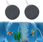 Dispensatore di ossigeno per acquario - 2 pezzi - Pietra di ossigeno per acquario - Diffusore di ossigeno - Materiale di alta qualità - Rafforzamento dell'ossigenazione efficace