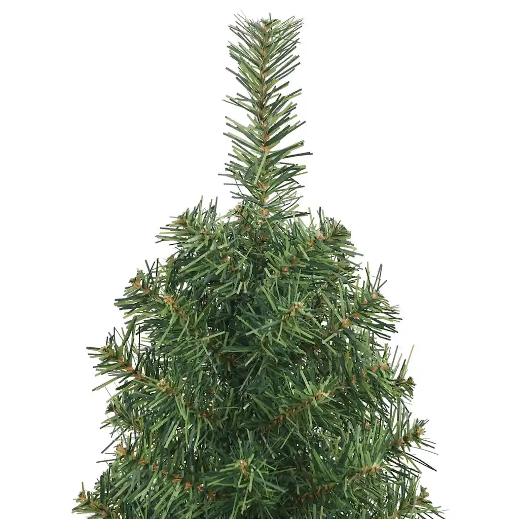 Albero di Natale Artificiale Sottile Supporto Verde 120 cm PVC cod mxl 17991