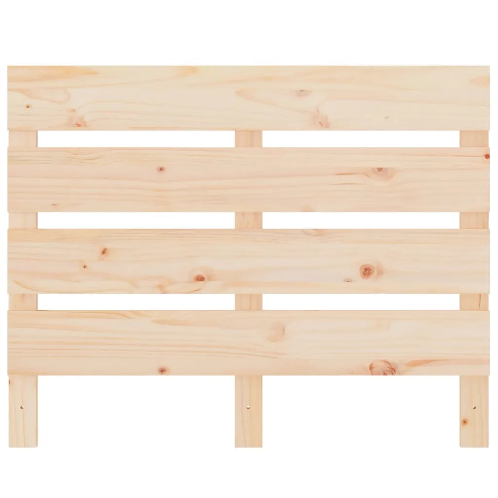 Testiera per Letto 100x3x80 cm in Legno Massello di Pino 821332