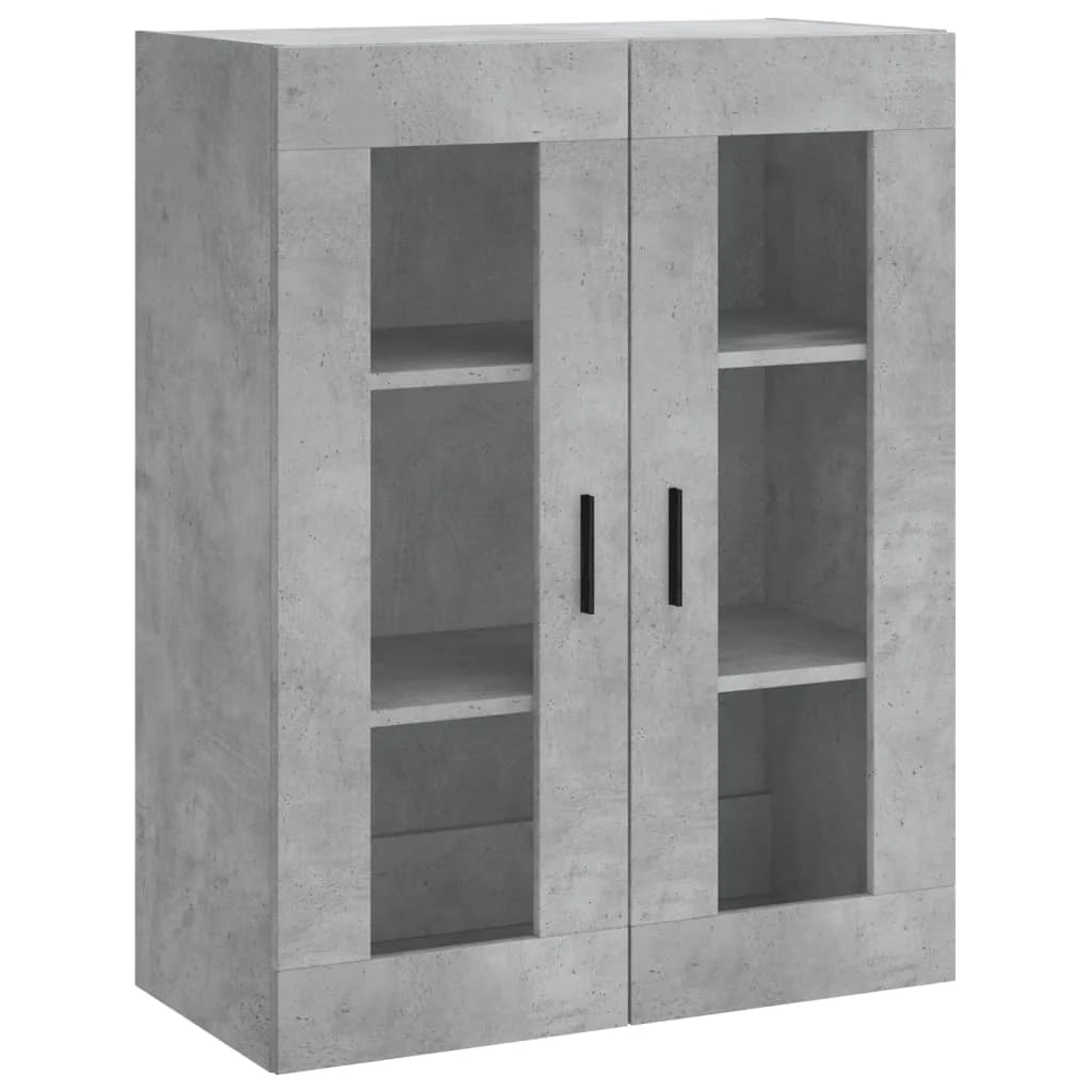Buffet credenza cassettiera armadio mobile contenitore organizer cucina soggiorno salotto alto 69,5 x 34 x 180 cm legno ingegnerizzato grigio 02_0034577