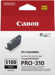Canon PFI-5100 MBK cartuccia d'inchiostro 1 pz Originale Nero opaco