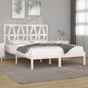 Giroletto Bianco in Legno Massello di Pino 120x200 cm 3103994