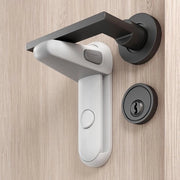 Set di serrature per bambini da 2 pezzi, maniglia di sicurezza per la maniglia, serratura per bambini per la porta, senza strumenti, facile da usare, senza residui.