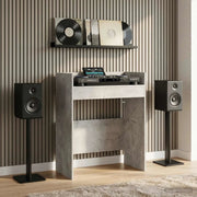 Tavolo DJ Grigio Cemento 62 x 45 x 102 cm Legno ingegnerizzato 8006759