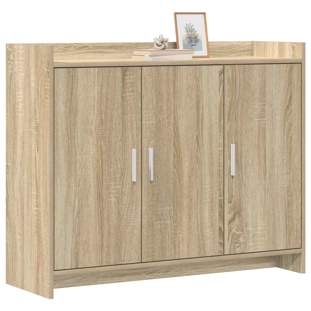 Credenza Rovere Sonoma 98,5 x 33 x 80 cm Legno ingegnerizzato 8011125