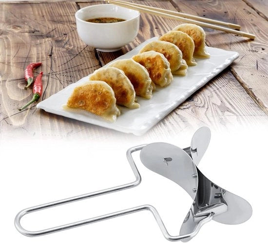 Fabbricante di Mancini - Set di Stampa a Forma di Mancini in Acciaio Inossidabile - Facile da Usare - Macchina per la Pasta - Set Portatile - Fatto in Casa - Stampa a Forma di Mancini - Set di Macchina - Accessori da Cucina.