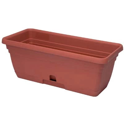 CASSETTA + RISERVA MAXI MELISSA ICS - PP TERRACOTTA CM 45X25 H.CM 21- 3 pezzi