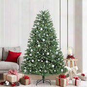 Albero di Natale Artificiale con Rami Pieghevoli Verde 210 cm 3395501