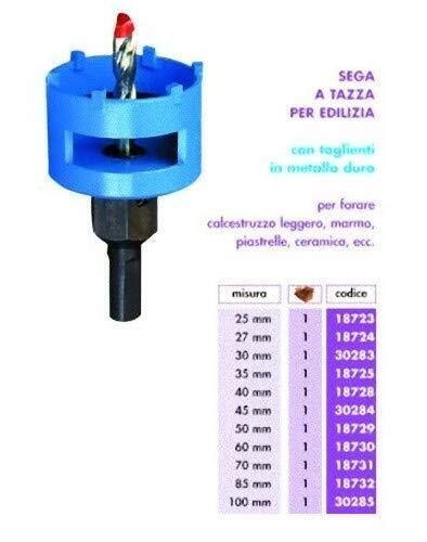 Ecef 56027 Sega a Tazza Al Widiam Diametro 27mm