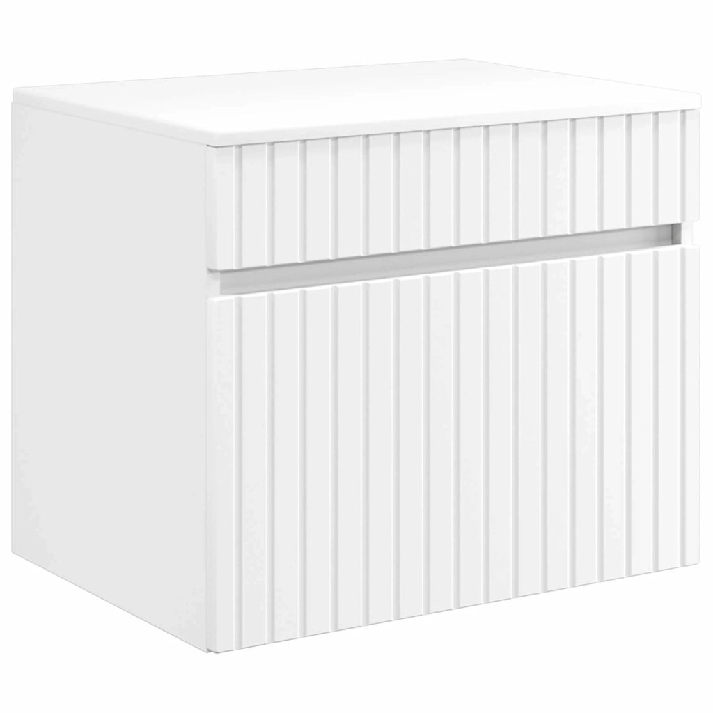 Set di mobili per il bagno Bianco Legno ingegnerizzato 3404310