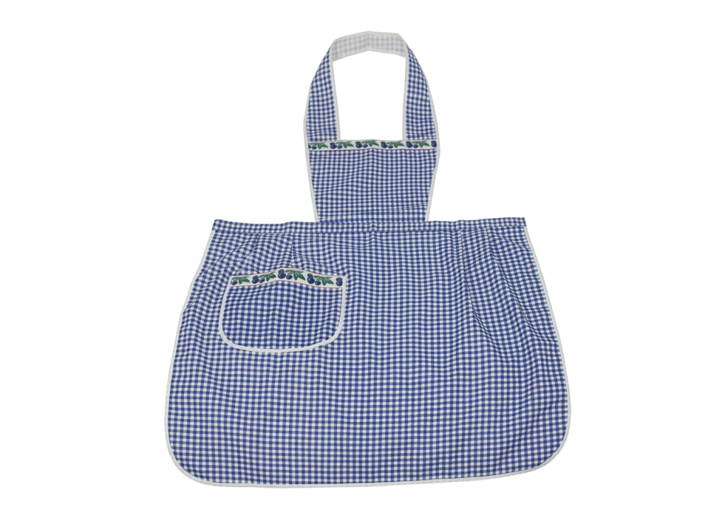 Pack 6 Pezzi Grembiule Alto Pettorina Cucina Chef Casa Barbecue Quadretti Con Tasche Modello Alberica