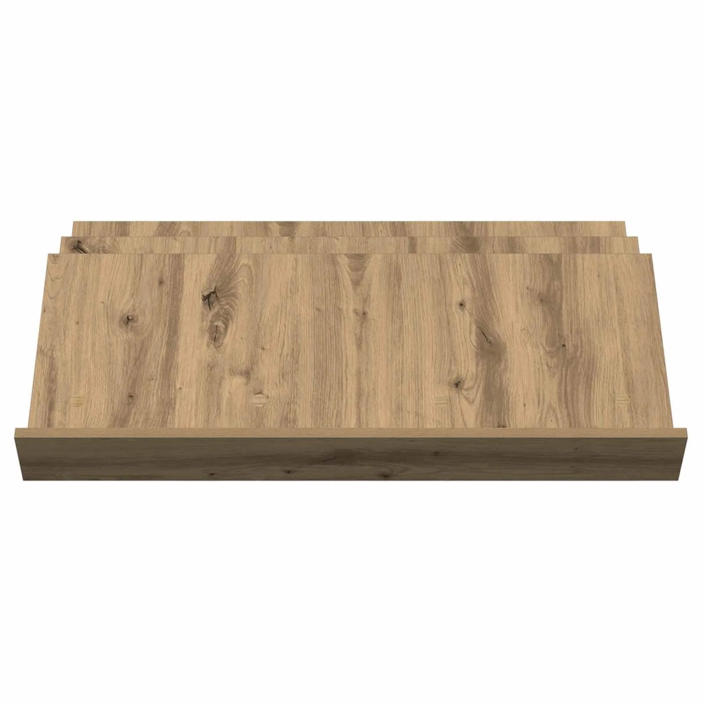 Scaffale per riviste Rovere artigianale 90 x 53 x 28,5 cm 890895