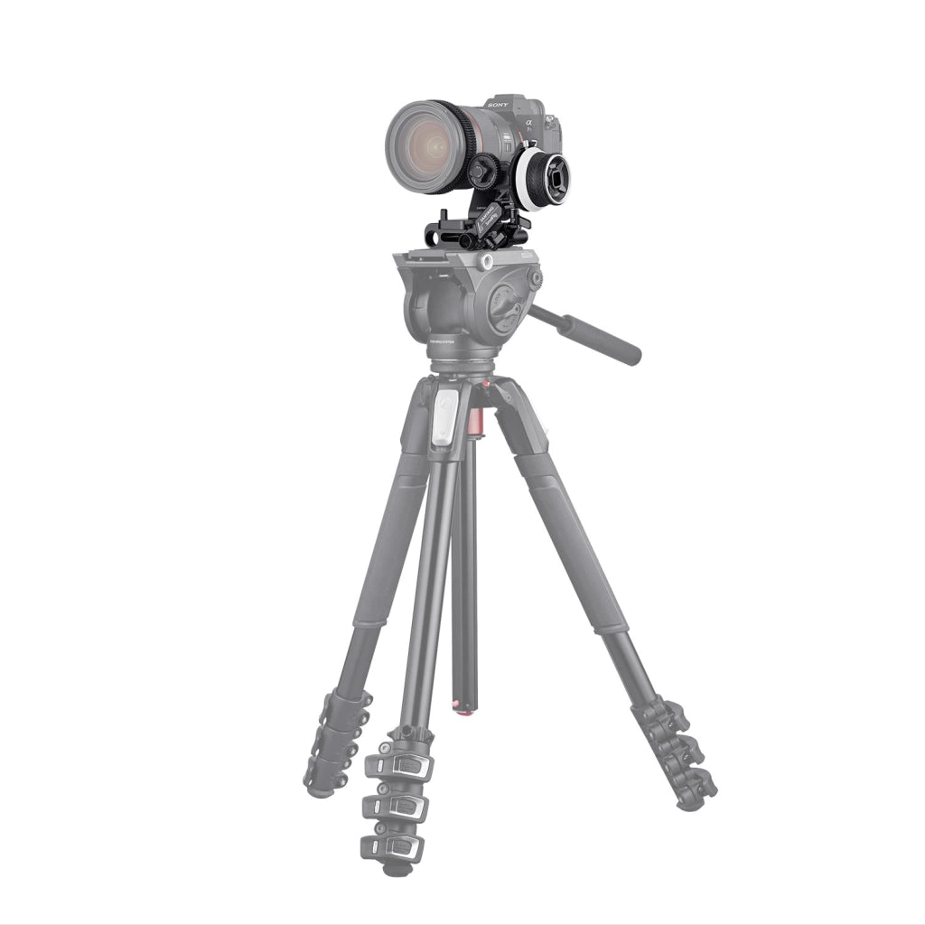 Cine Kit per fotocamere Sony E-mount - follow focus professionale per VDSLR MK2 e obiettivi con baionetta da 62 mm di diametro, marcatura AB regolabile (stopper)