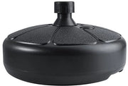 Parasol Supporto Pieghevole - Sostegno Parasole - Supporto Parasole su Ruote - Materiale in Plastica - Riempibile con Acqua/Sabbia - Adatto per Asti da 28-40 mm - Base Parasole