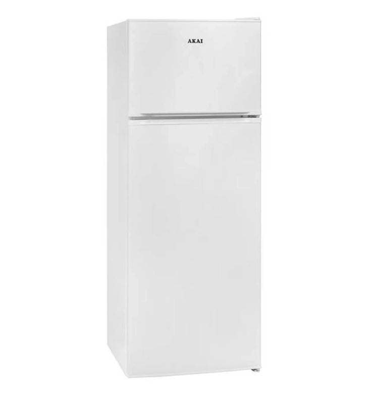 Akai akfr258s frigorifero 240 litri bianco, classe e, dimensioni cm hxlxp : 143x55x55
