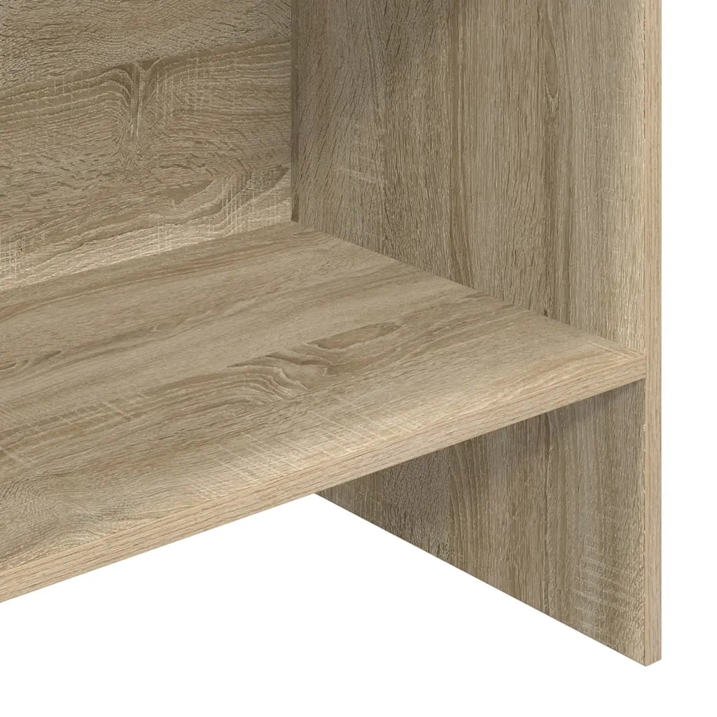 Libreria-Scaffale per Libri-Mobile di Stoccaggio Rovere Sonoma 60x35x180 cm in Legno Multistrato