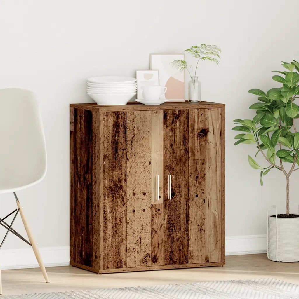 Credenza-Buffet-Armadio da cucina Legno Antico 60x31x70 cm in Legno Multistrato