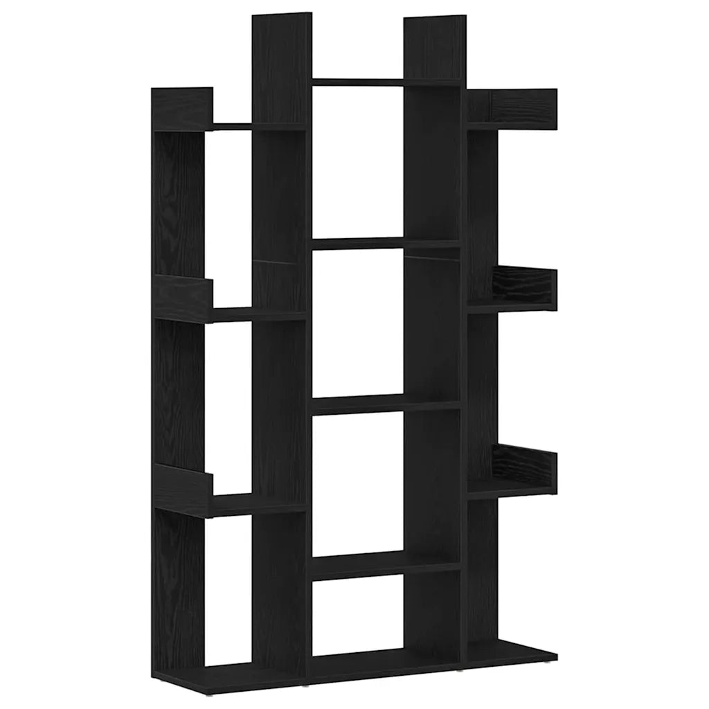 Libreria Rovere Nero 86 x 25,5 x 140 cm Legno multistrato 862680