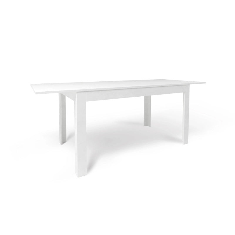 Tavolo Allungabile 140+60 Ossido Bianco cm 80x140x75h - Sarmog