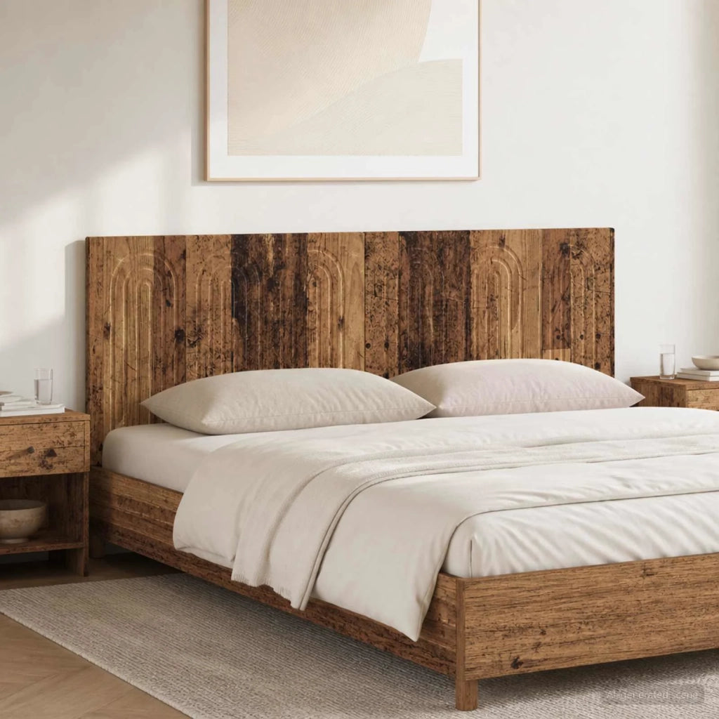 Testiera da Muro ALKMAAR Legno antico Legno ingegnerizzato 896303