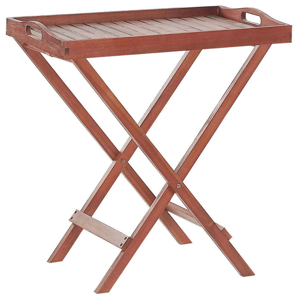 Set da bistrot da giardino in legno di acacia chiaro tavolo 2 sedie con schienale regolabile pieghevole in stile rustico