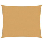 Vela Parasole | Telo Ombra | Vela da ombra 160 g/m2 Rettangolare Sabbia 2,5x3 m in HDPE