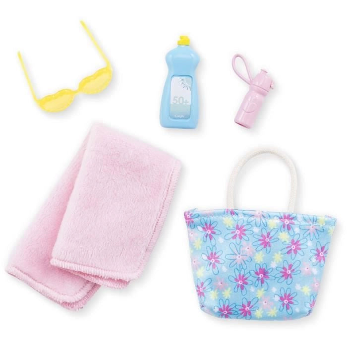Box Zoé in spiaggia COROLLE GIRLS - bambola manichino - 5 accessori - 28 cm - A partire da 4 anni