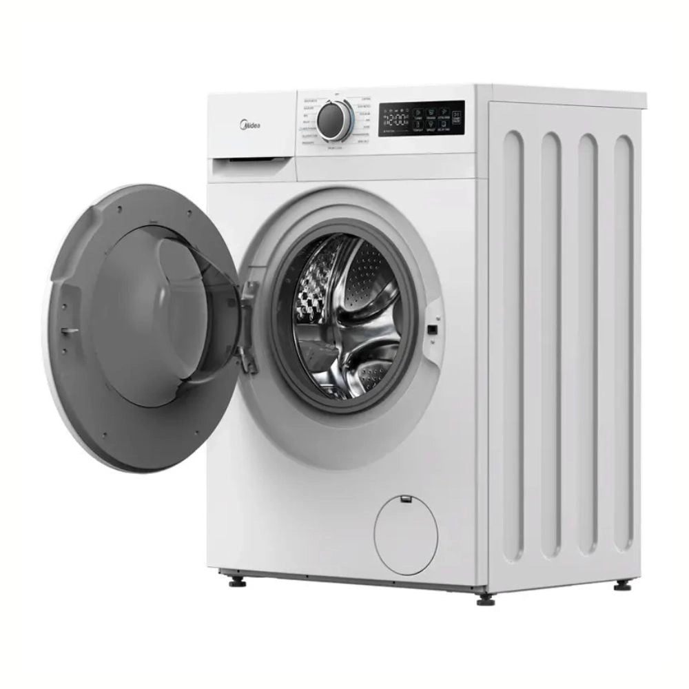 Lavatrice carica frontale Midea MF110W80BA10W 8 kg 1400 giri bianca classe A