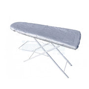 Trade Shop - Telo Copriasse Copertura Asse Da Stiro Tavolo Da Stiro 140x50cm Metallizzato -
