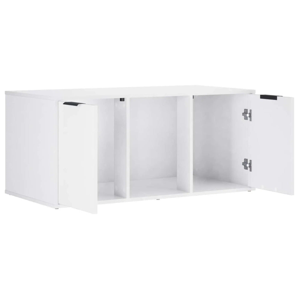 Mobile per gatti Bianco 100 x 49 x 45 cm Legno ingegnerizzato 8014759