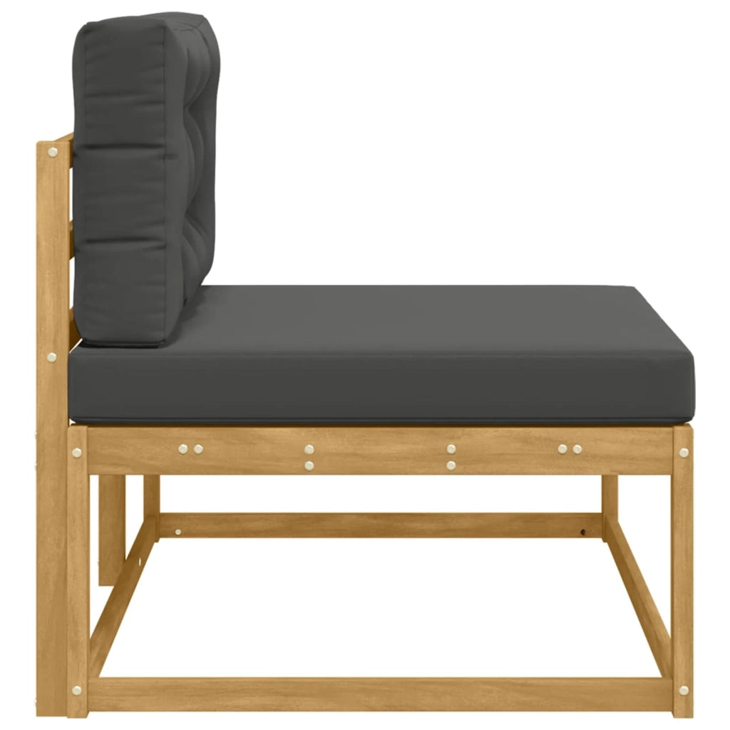 Divano da esterno-Divano da Giardino Bianco 115 x 83 x 73 cm Poliestere 935457