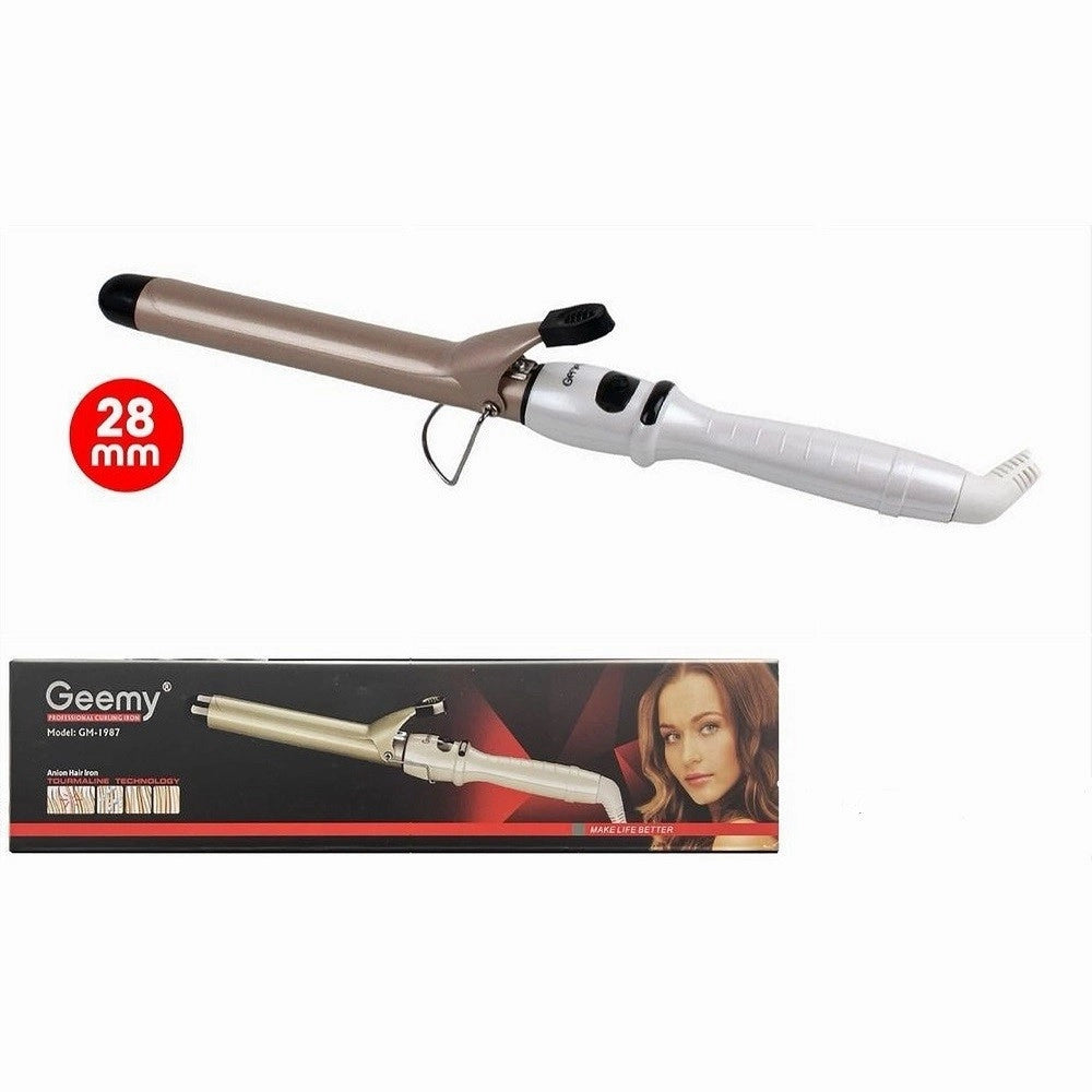 Trade Shop - Piastra Arricciacapelli Professionale In Ceramica Tormalina ø28mm 45w Gm1987-28mm -