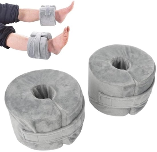 Cuscino di supporto per gamba con rotazione 360° - Protezione per il ginocchio - Sostegno per la gamba - Cuscino antidecubito - Lavabile - Riduce il dolore alla caviglia del 89%