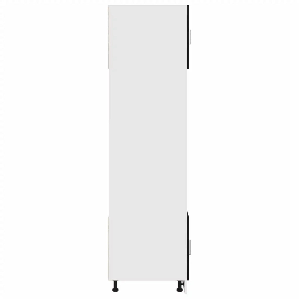 Armadio pensile Rovere Nero 60 x 57 x 207 cm Legno multistrato 3334018