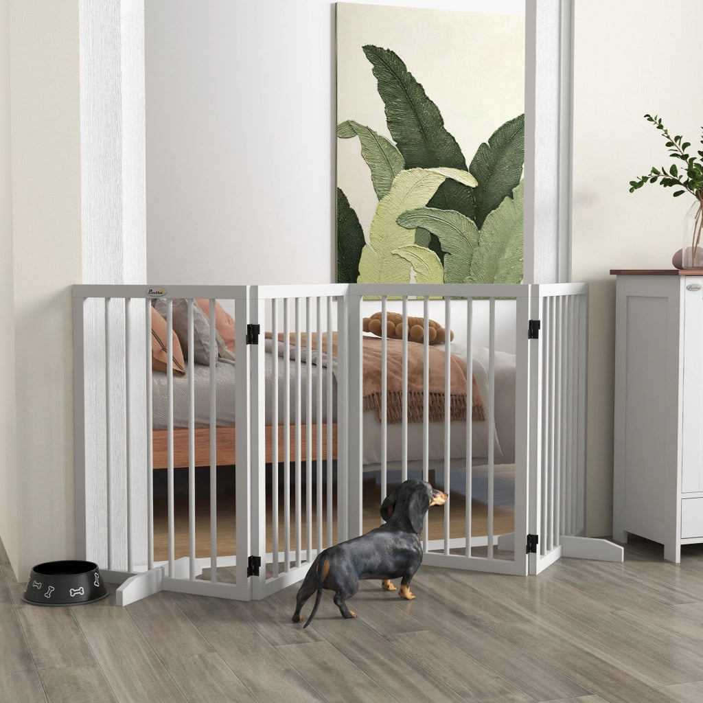 Recinto pieghevole per animali ¨C zephmum ¨C legno massello 206x35.5x76 cm