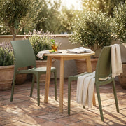 Sedia da Giardino in Polipropilene cm 46x54x80 - VOLGA