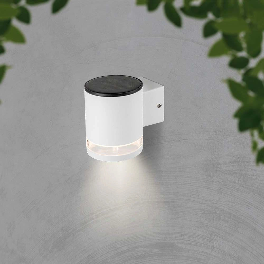 Applique esterna solare LED 1W bianca IP54 V-TAC VT-1139