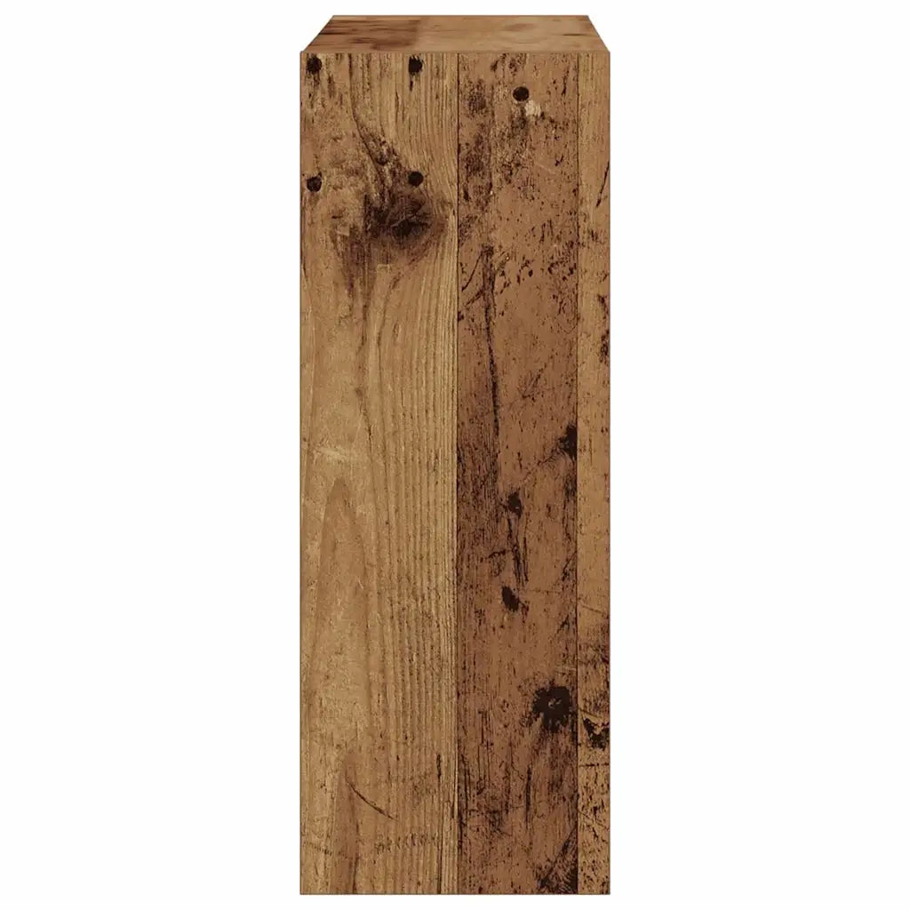 Mobile per scarpe con lo scaffale-Scarpiera Legno vecchio 60 x 21 x 57 cm