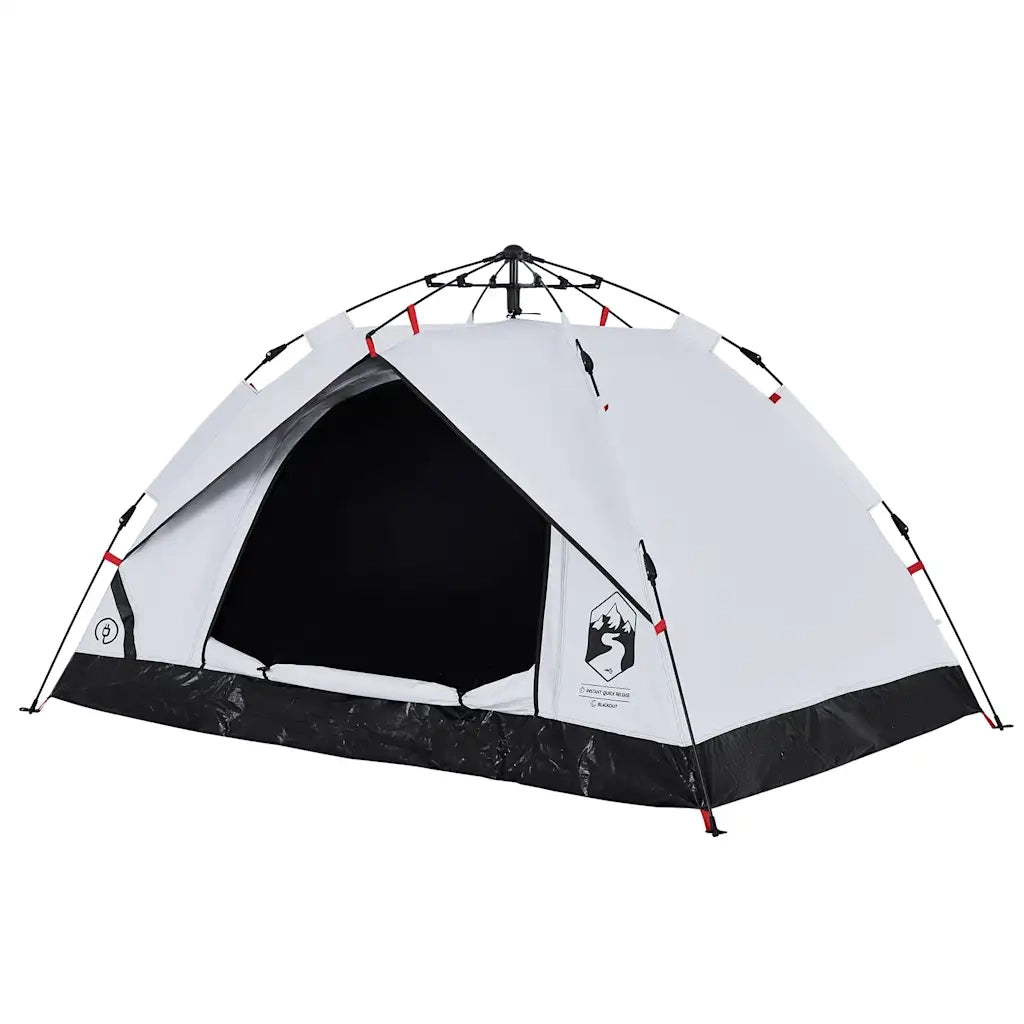 Tenda 2 Persone Bianca in Tessuto Oscurante a Rilascio Rapido 4004192
