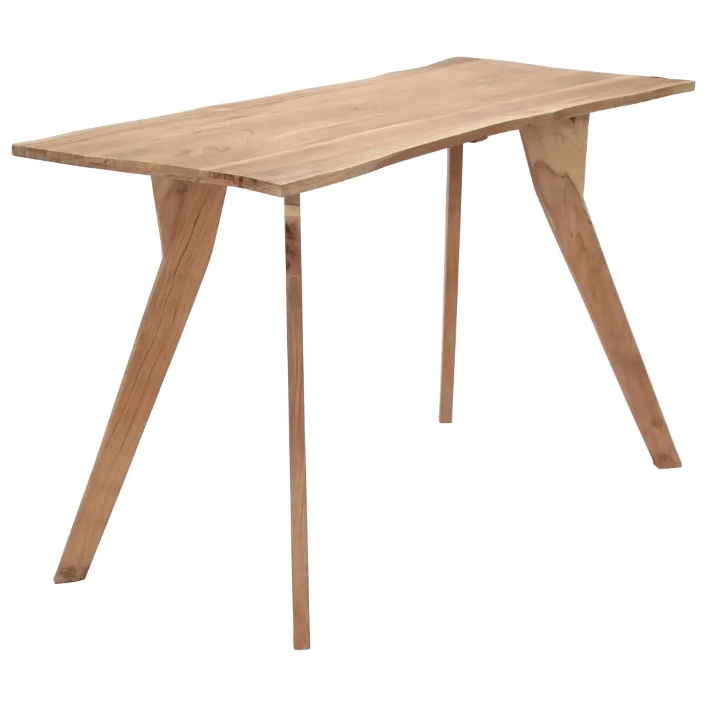 Tavolo da Pranzo 120x58x76 cm in Legno Massello di Acacia cod mxl 59664