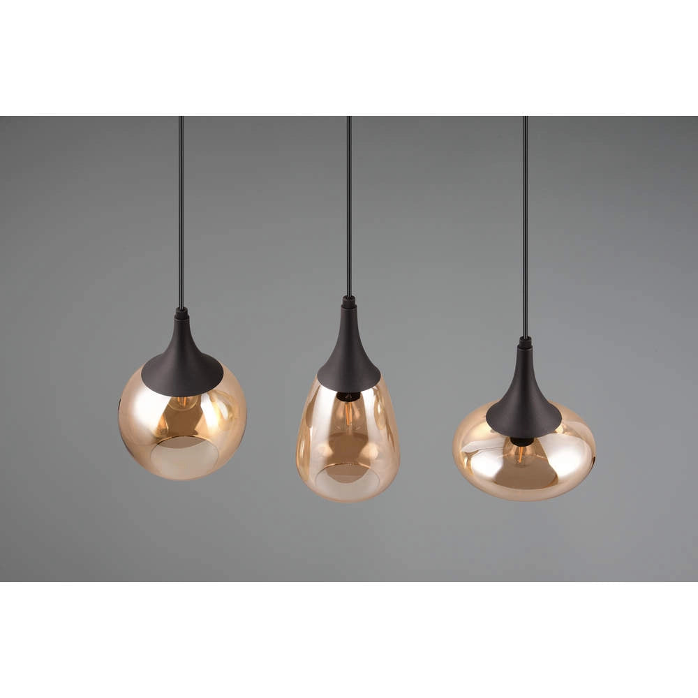 Lumina Sospensione a 3 Diffusori GD Trio