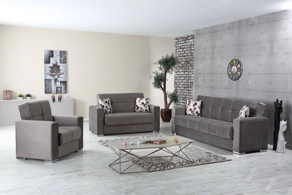 Anikide, Divano Letto 2 Posti Contenitore, 85x160 cm Nero