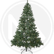 ALBERO DI NATALE CON LUCI INTEGRATE 1200 RAMI GIA' AGGANCIATI CM. 210 LED 335