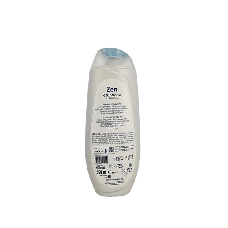 DERMOMED GEL DOCCIA TALCATO ZEN IDRATANTE PH NEUTRALE DERMATOLOGICAMENTE TESTATO 250 ML