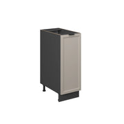 Vicco Armadio cucina dispensa alto GrigioBeige 30 cm senza piano di lavoro