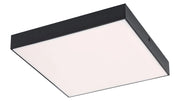 Plafoniera esterna quadrata LED 24W nera Tartu Rabalux